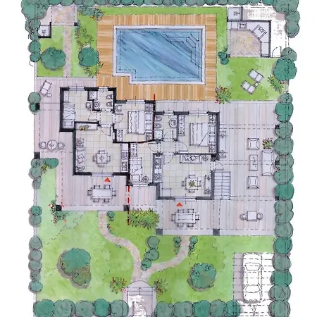 Con Piscina Privata Vicino Campu Longo וילסימיוס